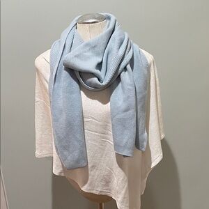 Banana Republic Soft Blue Cashmere Wrap